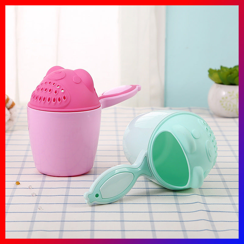 Baby Shampoo Cup - Toddler Bathing Storage Bottle for Kids, PP Material