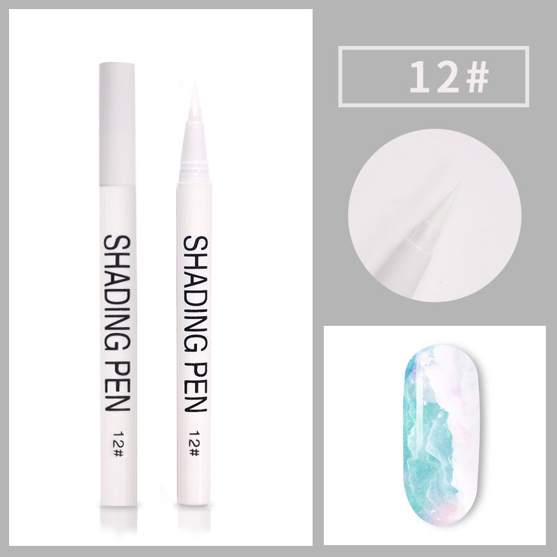 Nail Art Shading Fluid Pen Set for Professional Manicure and Nail Design