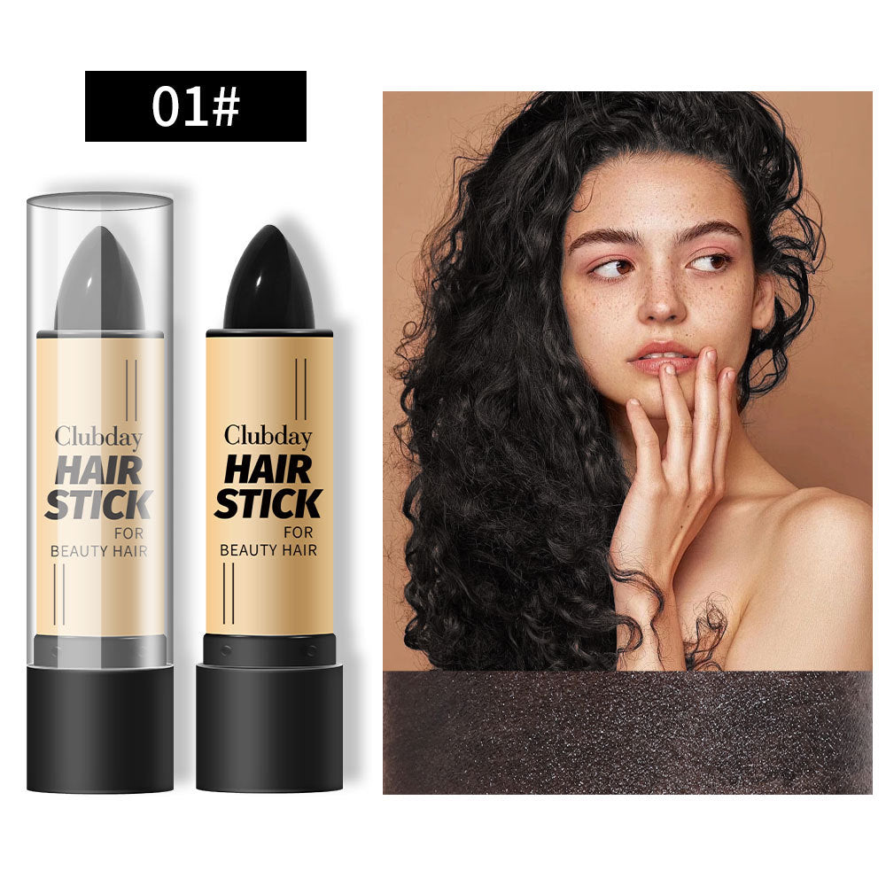 Disposable Hair Color Cream for Gray Hair - Hair Dye, No Damage, Lipstick Style