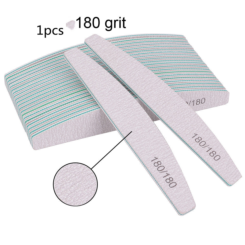 Multicolor Nail Buffers & Polishing Tools Set for Nail Art - Multiple Grits