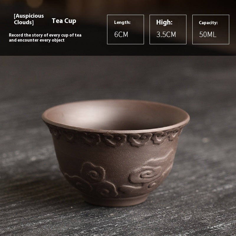 Ceramic Tea Cup Set for Household, Kitchen & Tea Drinking - Multiple Variants