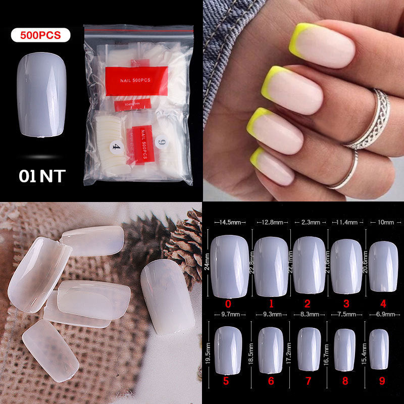 French Pointed Non-Marking Ballet Nail Art Tools - Transparent