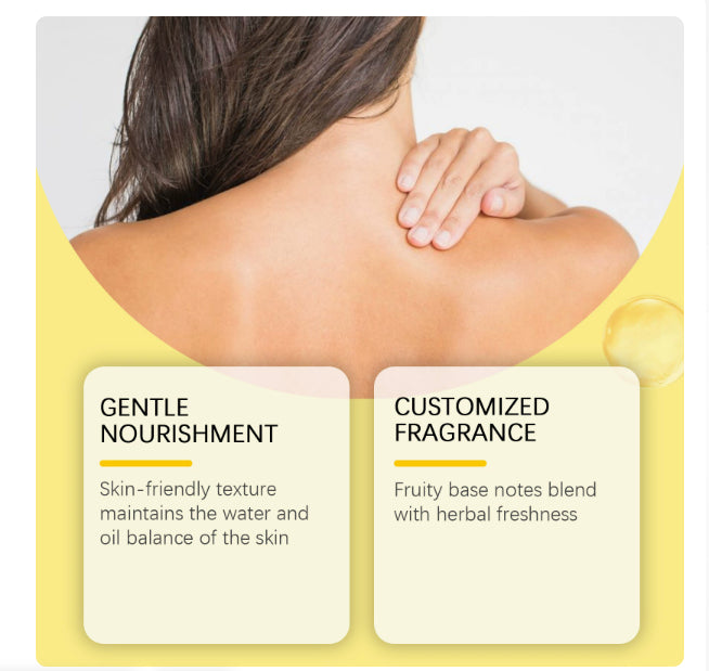 Persimmon Body Wash 100ml Natural Skin Care for Gentle Cleansing