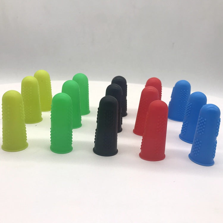 Silicone Finger Protectors Set Anti-Scald Heat-Resistant Finger Covers for Kitchen