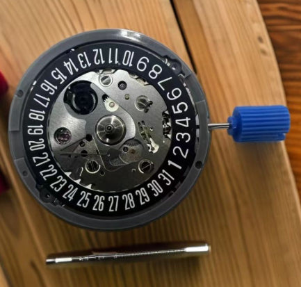 Automatic Mechanical Watch Movement with Single Calendar Date Option