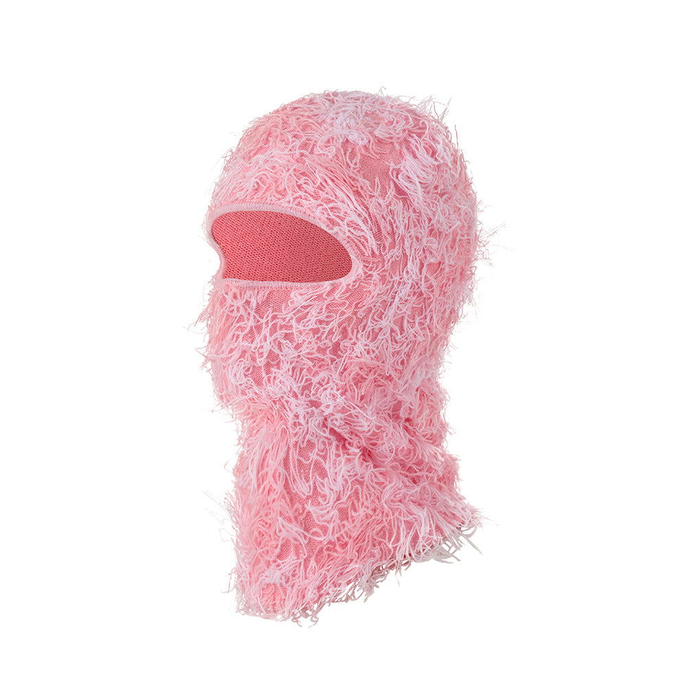 Knitted Warm Face Mask - Polyester