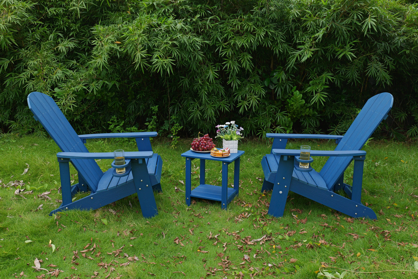2-Piece All-Season Outdoor Lounge Chairs Perfect For Patio Chats &