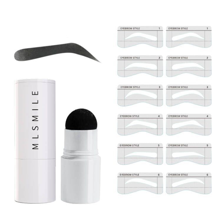 Eyebrow Shadow Pen Kit with Card Seal for Makeup and Eyebrow Shaping