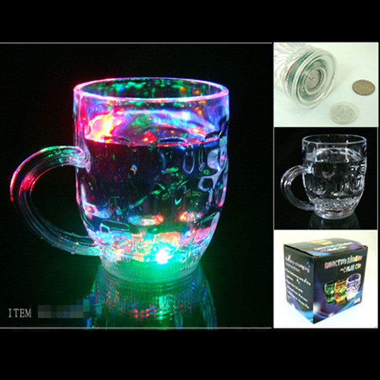 Colorful Luminous Drinkware with Built-in Lighting for Parties and Events - 12oz