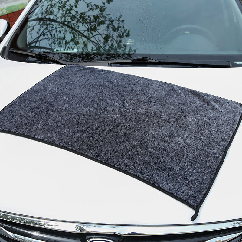 Car Wash Towel Coral Velvet Non-Shedding Wipe Cloth for Auto Cleaning