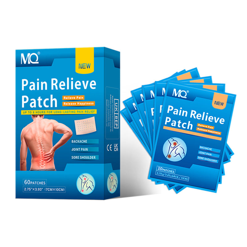 Joint Support Plaster - 60 Pieces Body Pain Relief for Neck, Knee, Shoulder, Lumbar