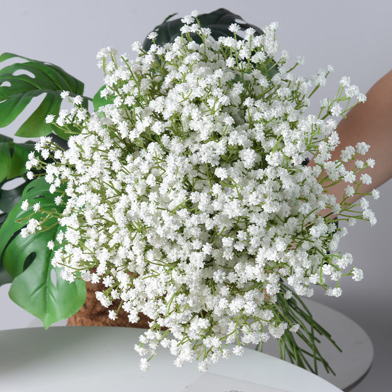 Starry Soft Rubber Artificial Flower for Wedding & Home Decor