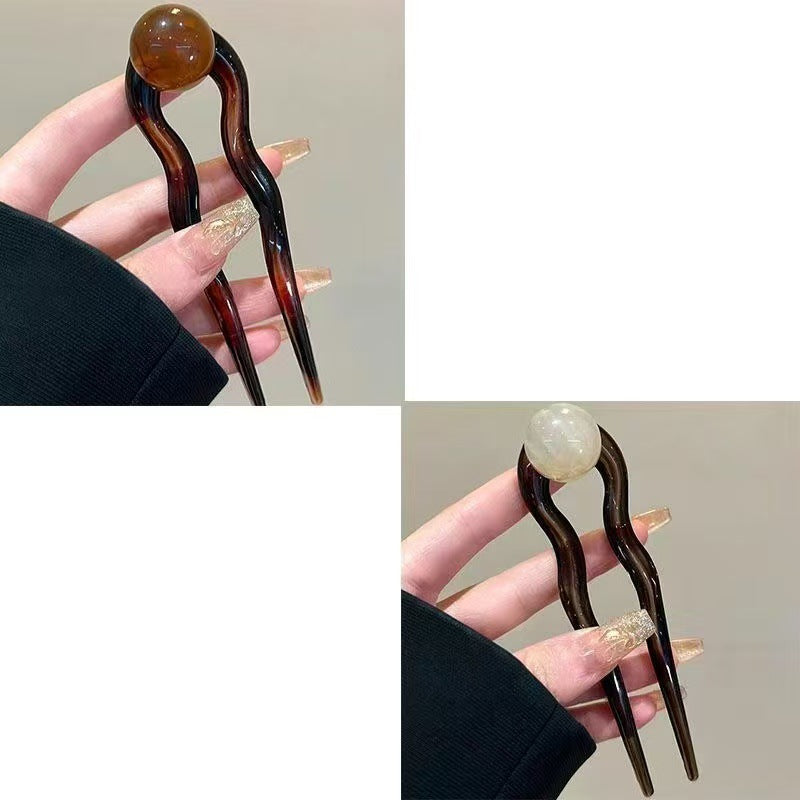 Retro U-Shaped Hair Pin Barrettes - Simple Hair Accessories