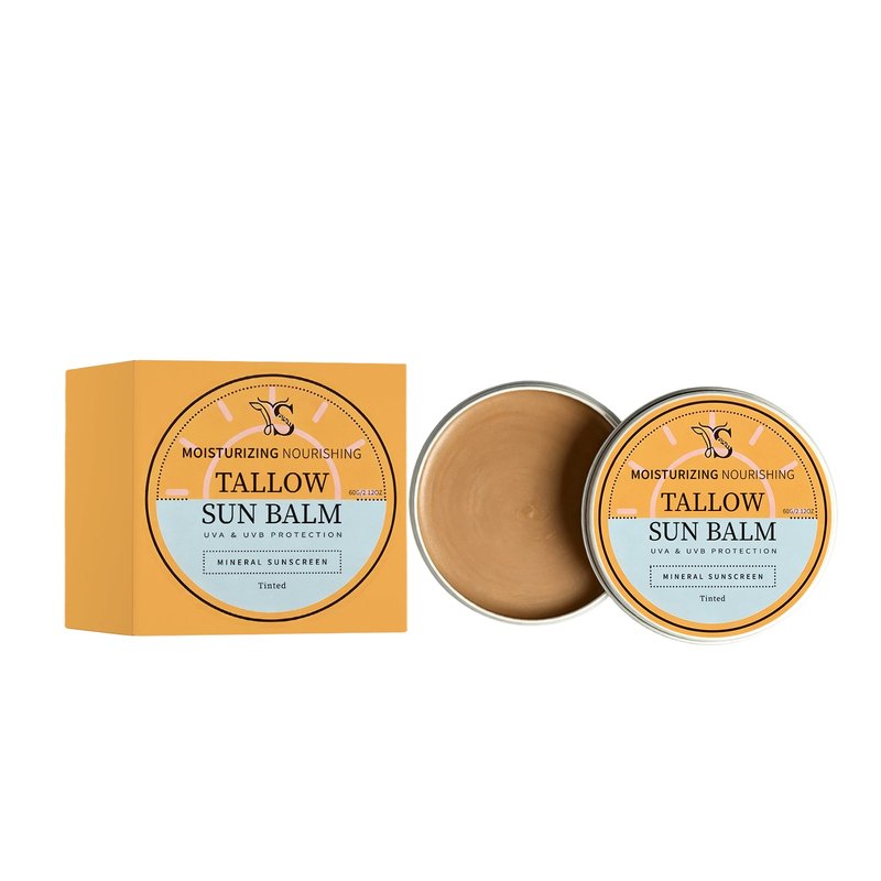 Moisturizing Sunscreen Cream with Tallow - 60G Face Sun Protection