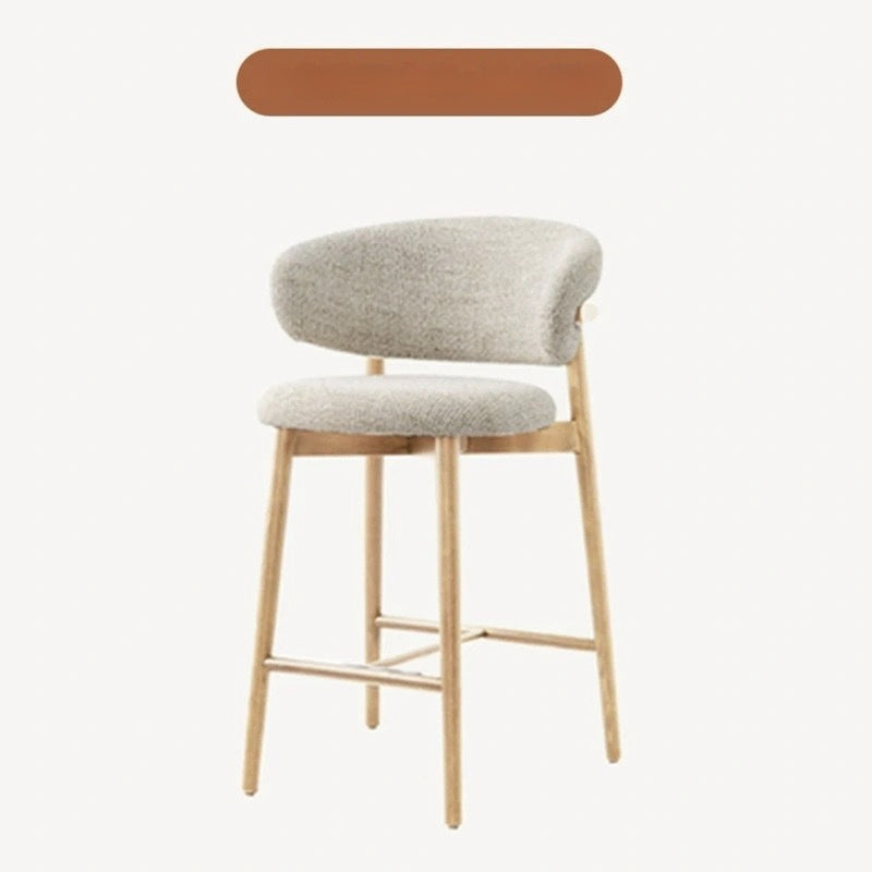 Modern Solid Wood Table and Chair Set - Multiple Colors & Heights