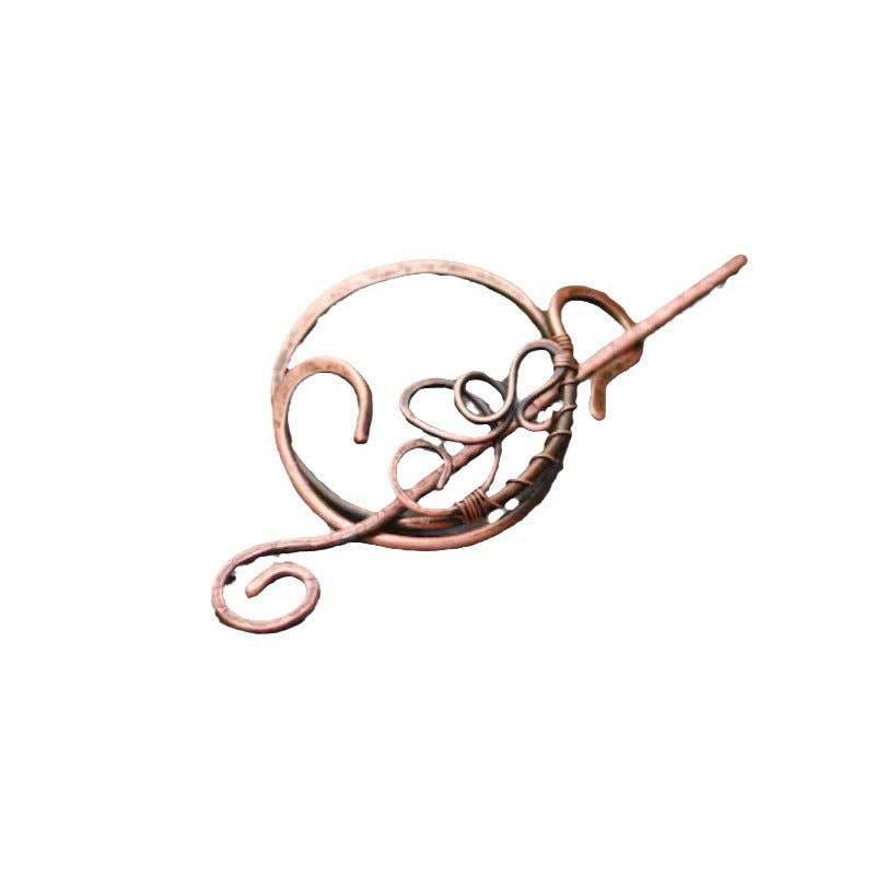 Vintage Copper Hairpin for Women