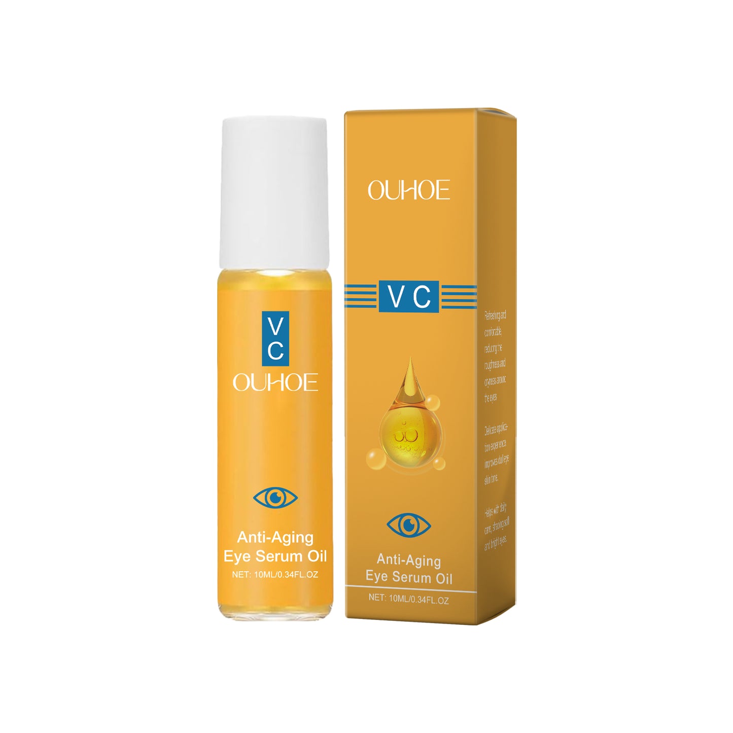 Eye Firming Essence Oil 10ml for Skin Care & Brightening - Nourishing Eye Serum