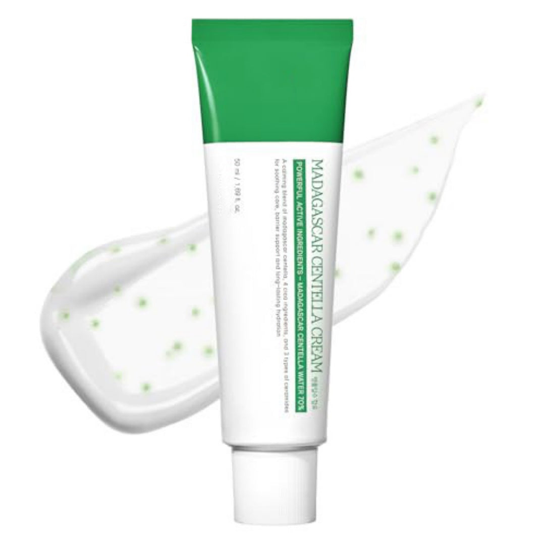 Centella Face Cream - 50ml Anti-Aging Moisturizer for Skin Rejuvenation