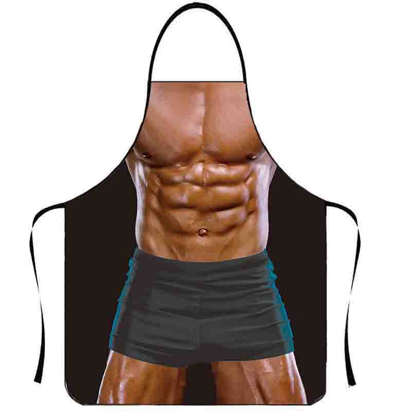 Creative Printing Apron for Men and Women - Eccentric Fashion Kitchen Wear