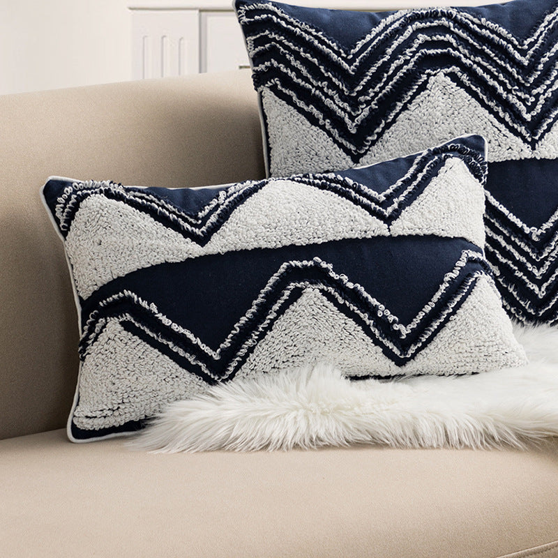 Bohemian Tufted Pillowcase Set - Nordic Style Geometric Decorative Pillows