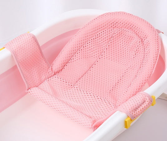 Baby Bathtub Non-slip Bath Mat Sponge for Safe Bathing - Multiple Colors