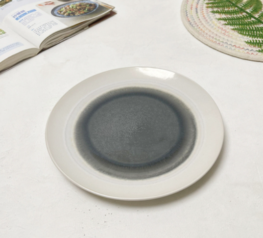 8-Inch Ceramic Plate Set for Kitchen Storage - Multiple Styles