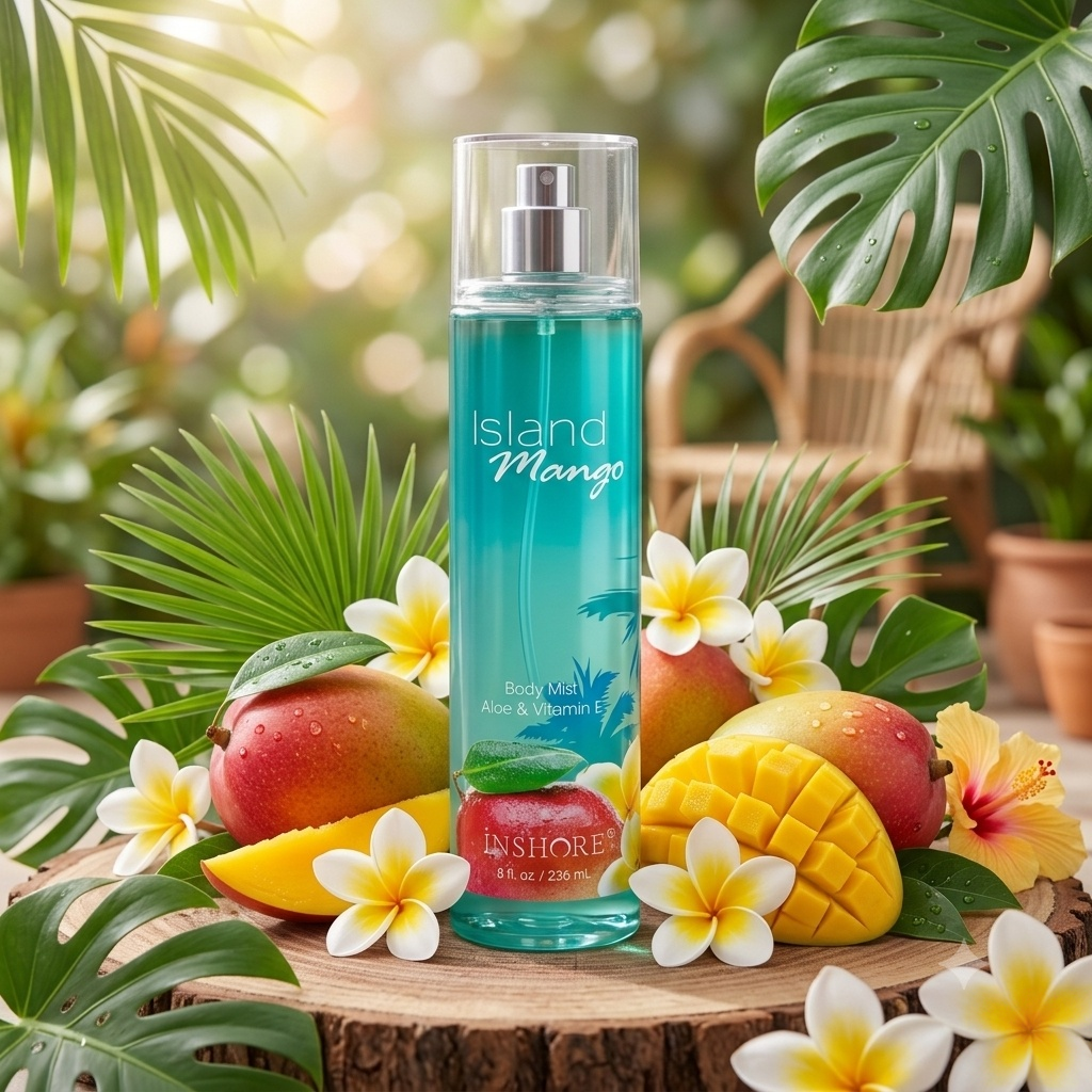 Fragrance Body Mist - 8 Fl. Oz. Hydrating Scented Spray with Aloe & Vitamin E