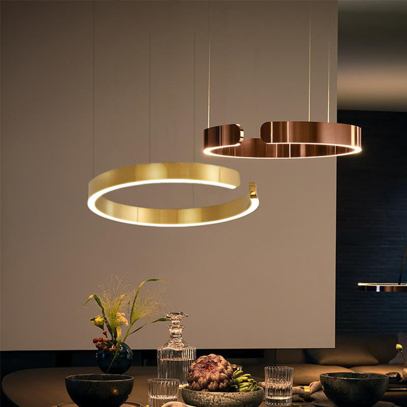 LED Full Spectrum Pendant Light for Dining Room - Modern Light Luxury Design