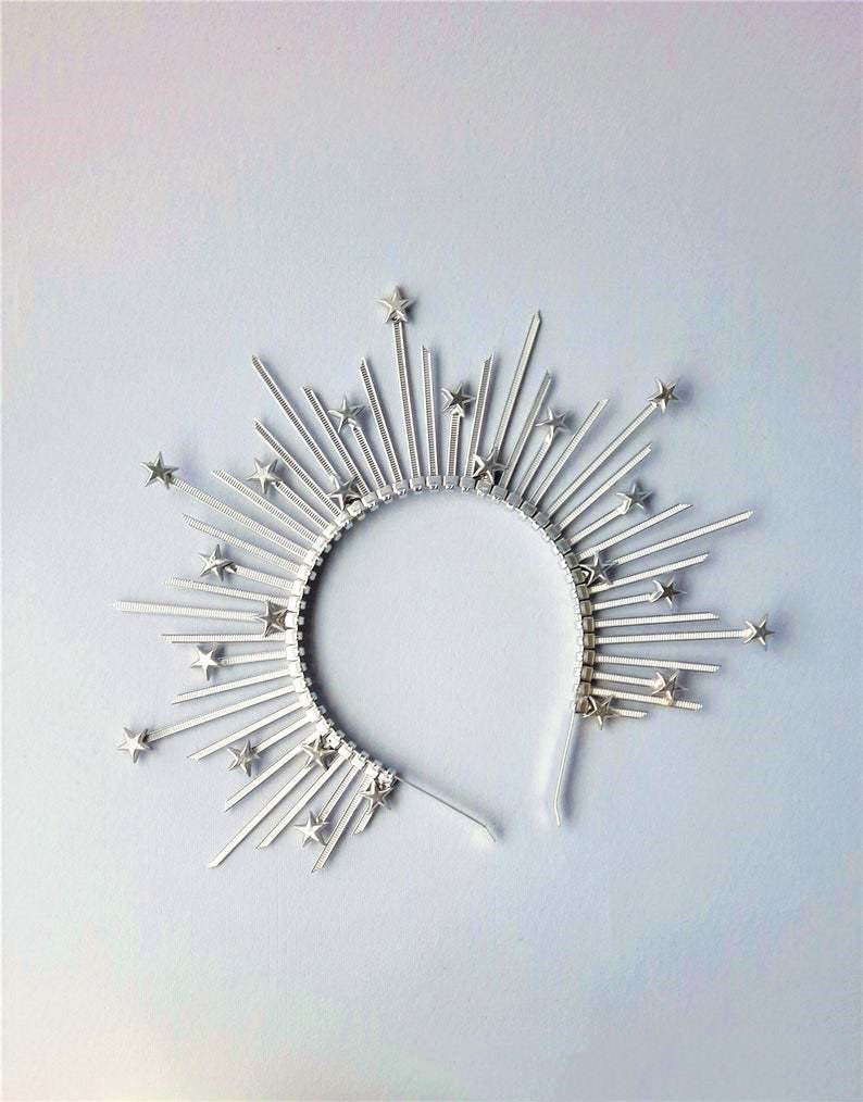 Goddess Crown Zipper Strip Plastic Band for Festive & Party Decorations