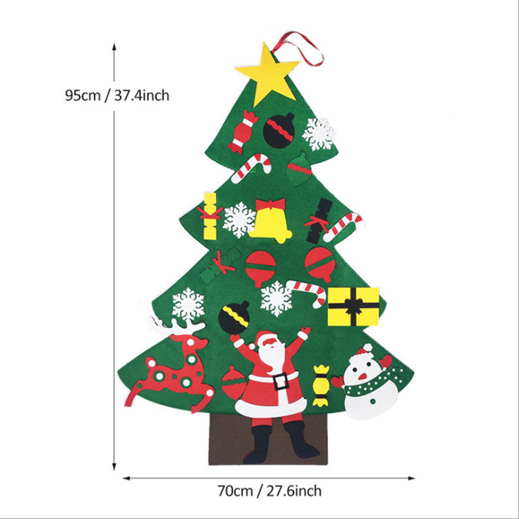 Christmas Decoration Pendant Set for Children DIY Holiday Party Decor