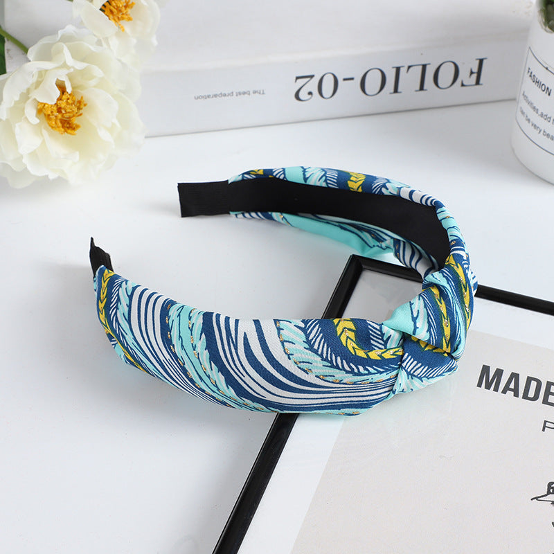 Cute Satin Wide-Brim Headband for Children and Adults - Multiple Colors