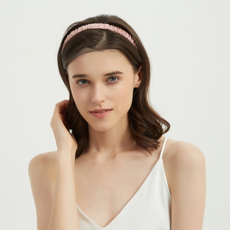 Silk Hair Band Elastic Headband