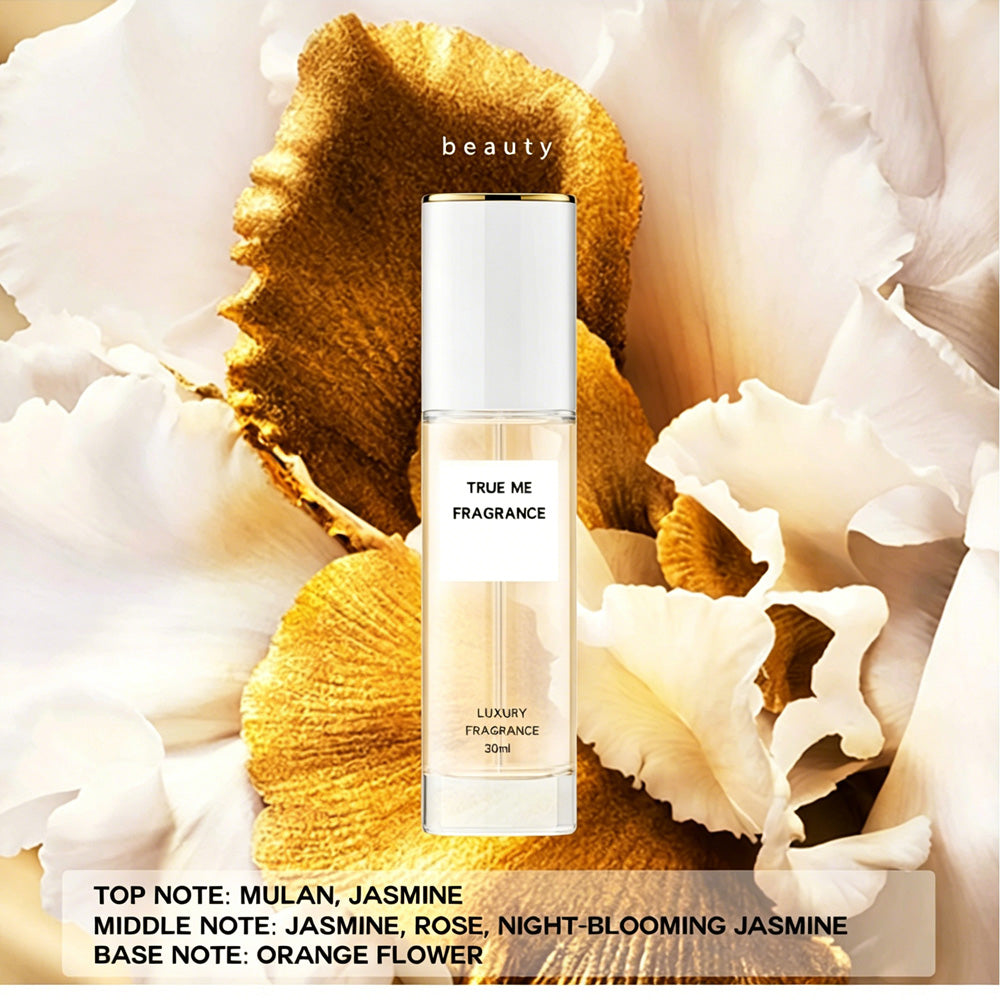 Floral Jasmine & Rose Perfume Spray for Women - 30ml Travel Size Luxury Scent