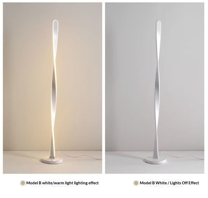 Modern Floor Lamp - Minimalist Bedside & Living Room Lighting