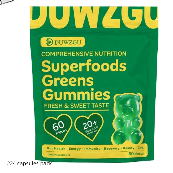 Probiotic Spirulina Soft Candy - 224 Capsules Pack