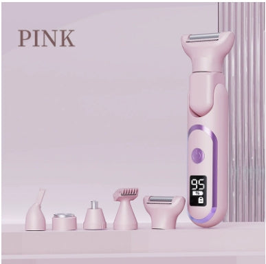 5-Head Electric Hair Removal Trimmer for Women
