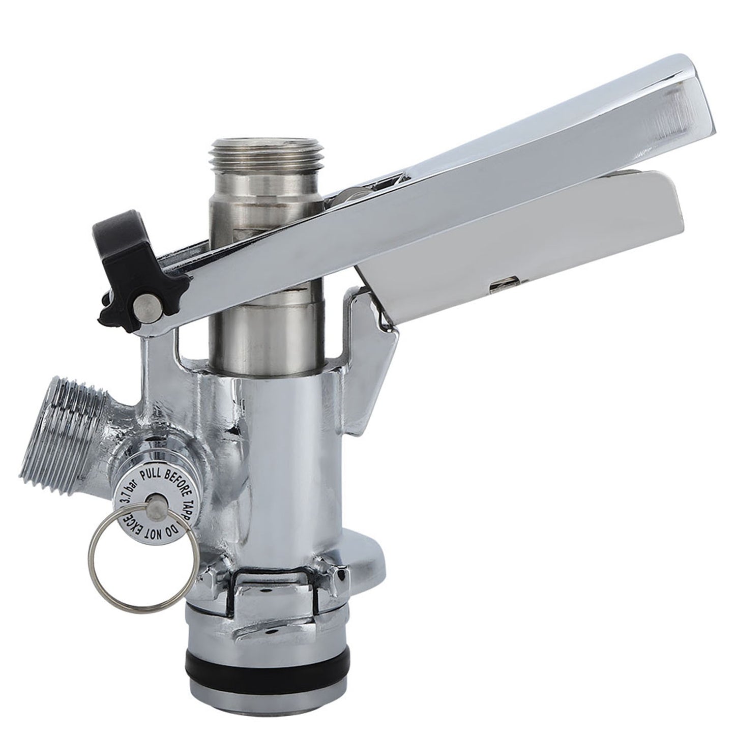 U-Type Stainless Steel Beer Keg Coupler for Home Bar and Restaurants