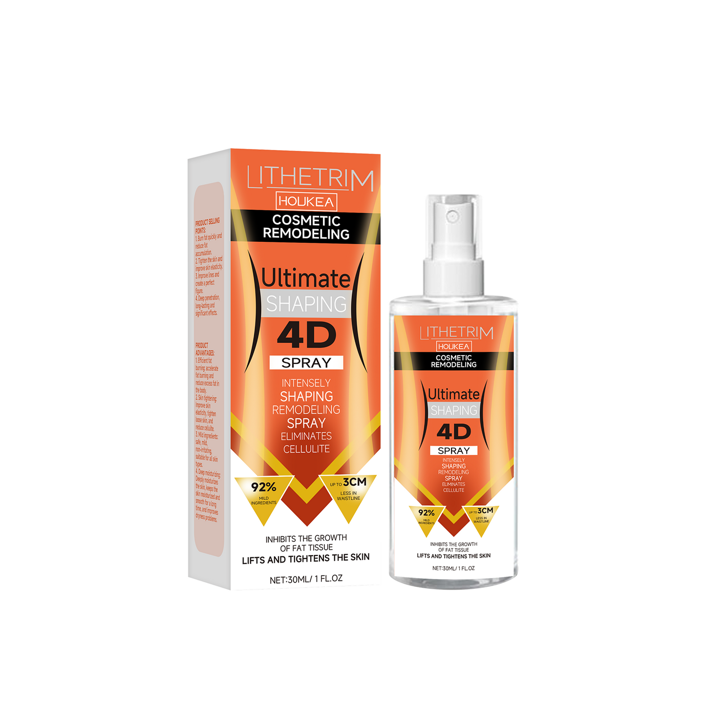 Bee Venom Firming Body Spray - Collagen Moisturizing Skin Tightening Mist