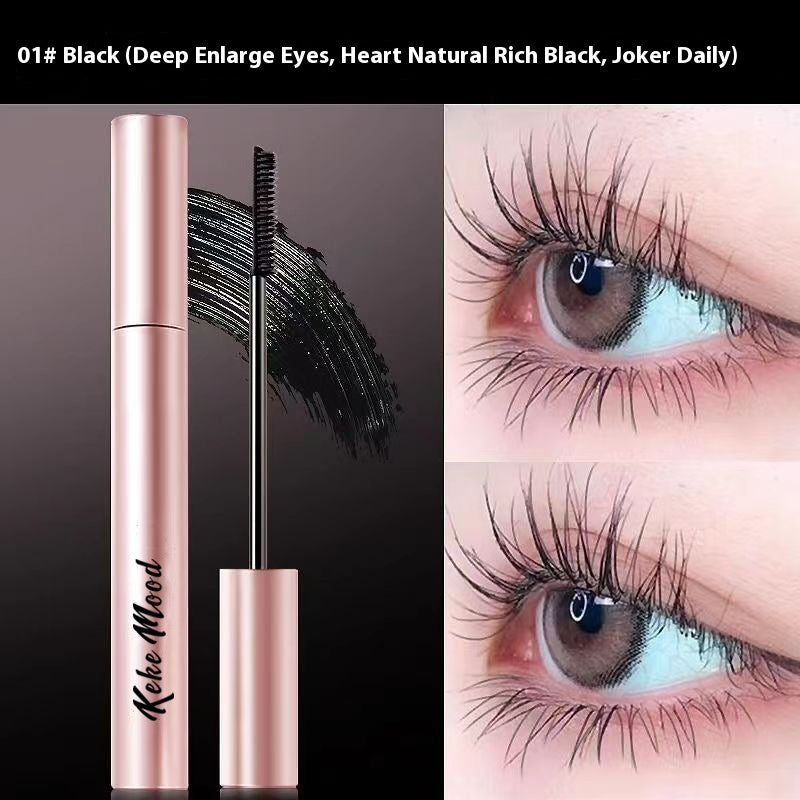 Waterproof Long-Lasting Curling Mascara - Smudge-Proof & Sweatproof Makeup