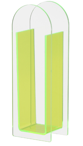 Colorful Acrylic Flower Vase - Geometric Modern Home Decor