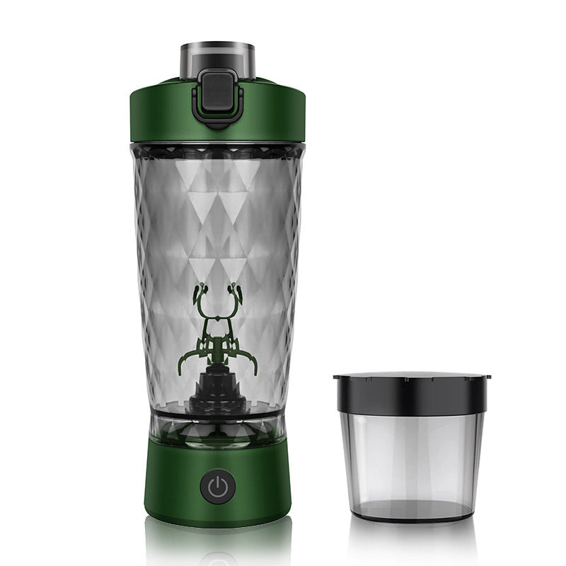 Automatic Mixing Plastic Cup with Powder Storage - 501-600ml, Vibration & Blending
