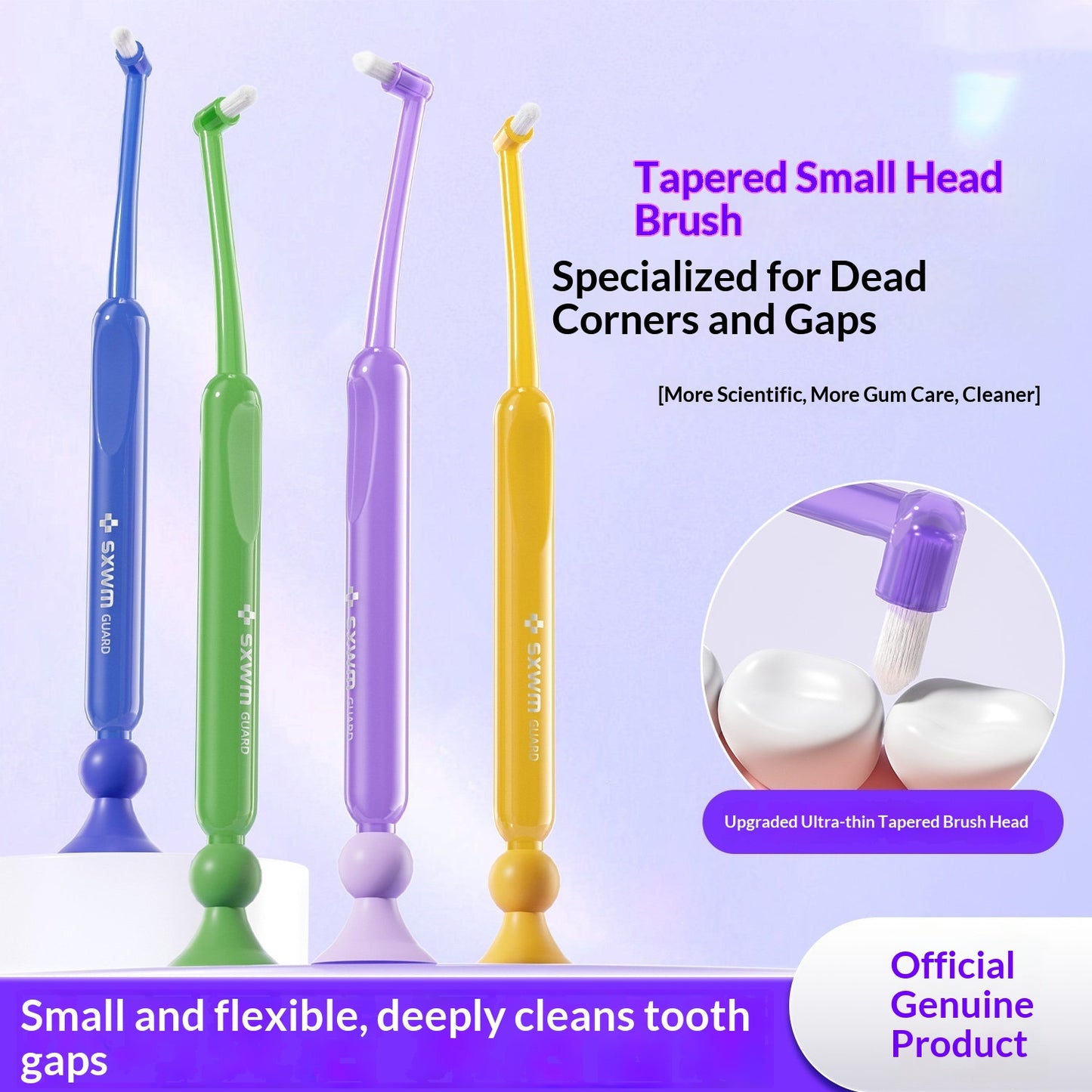 Orthodontic Small-Head Toothbrush Set for Braces - Multiple Styles & Packs