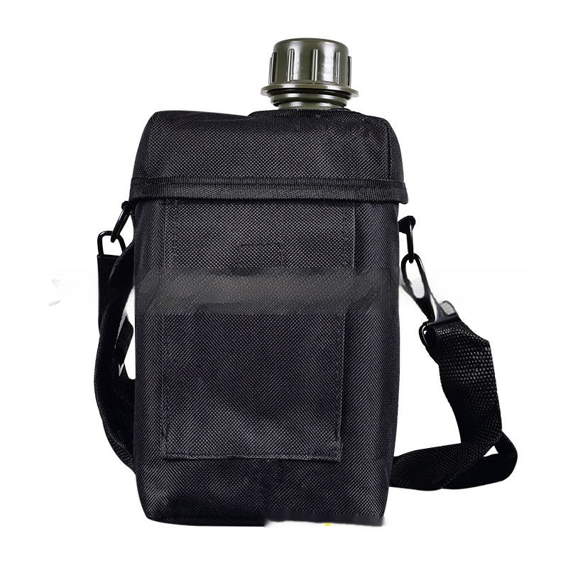 Outdoor 2L Camouflage PVC Shoulder Kettle - Military Style, Large Capacity
