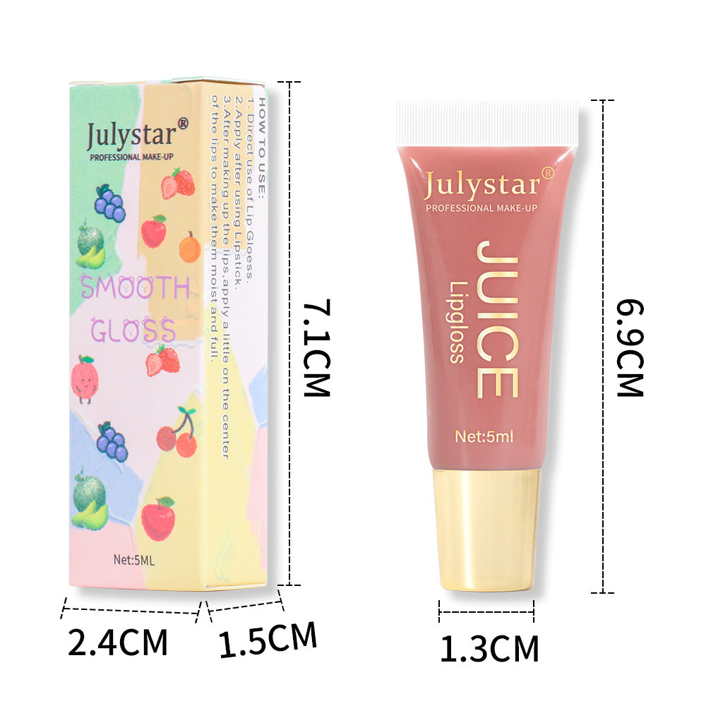 Hydrating Fruit Lip Oil - Long Lasting Moisturizing Shiny Lip Gloss