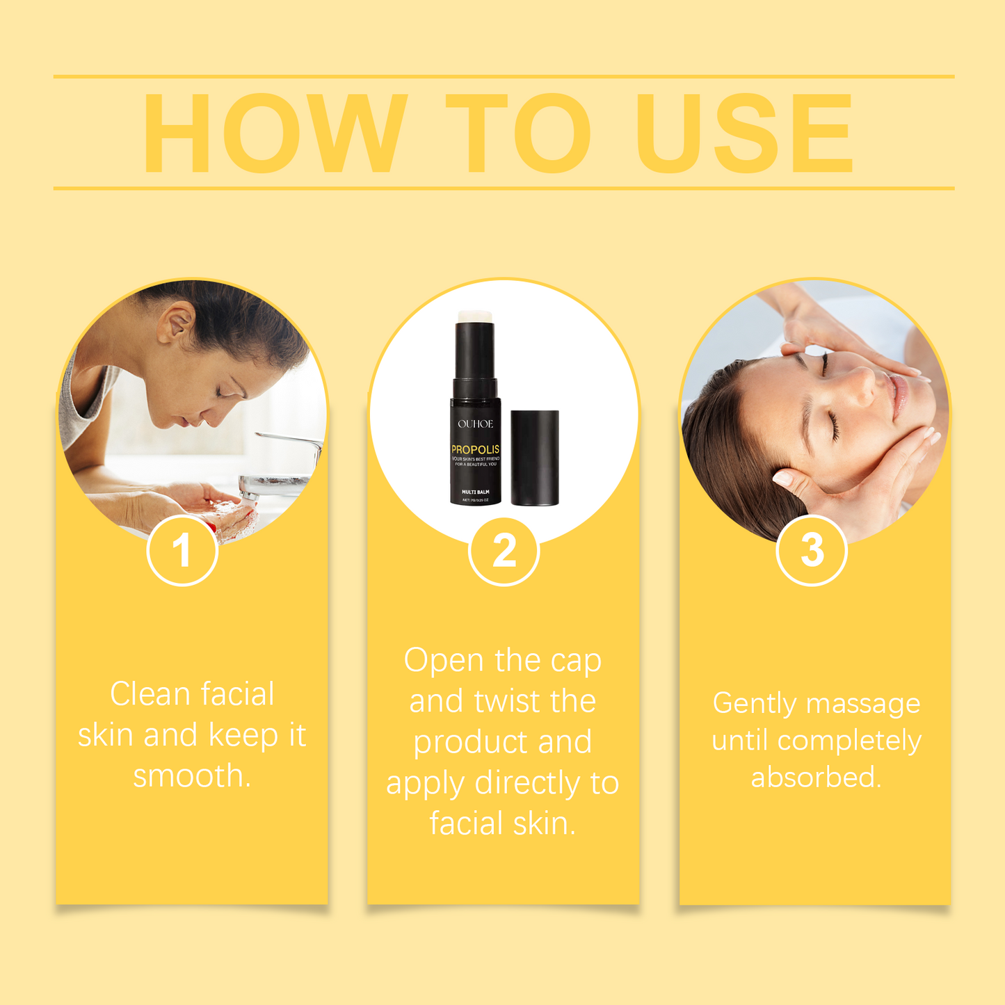 Propolis Eye Moisturizer Stick - Anti-Wrinkle Firming & Hydrating Eye Balm