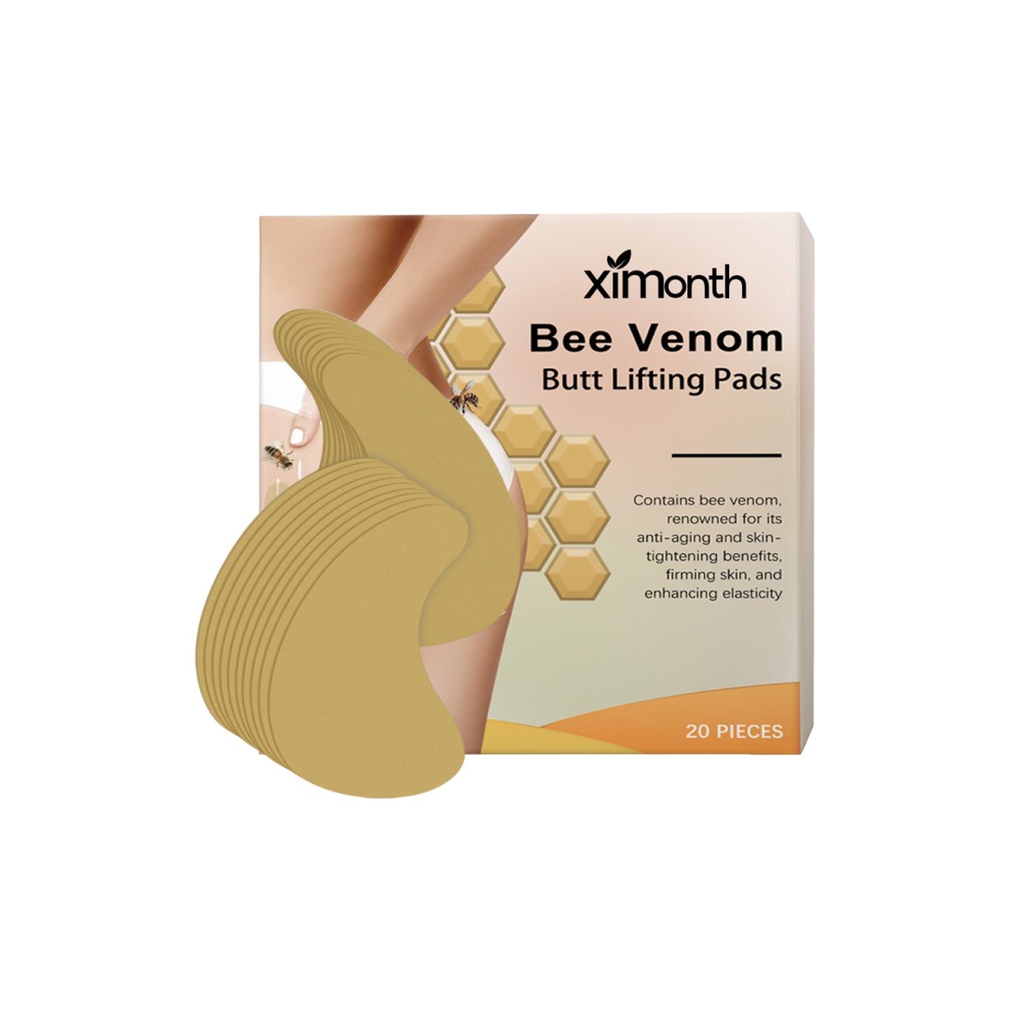 Firming Buttock Care Masks - 20 Piece Moisturizing & Lifting Hip Treatment