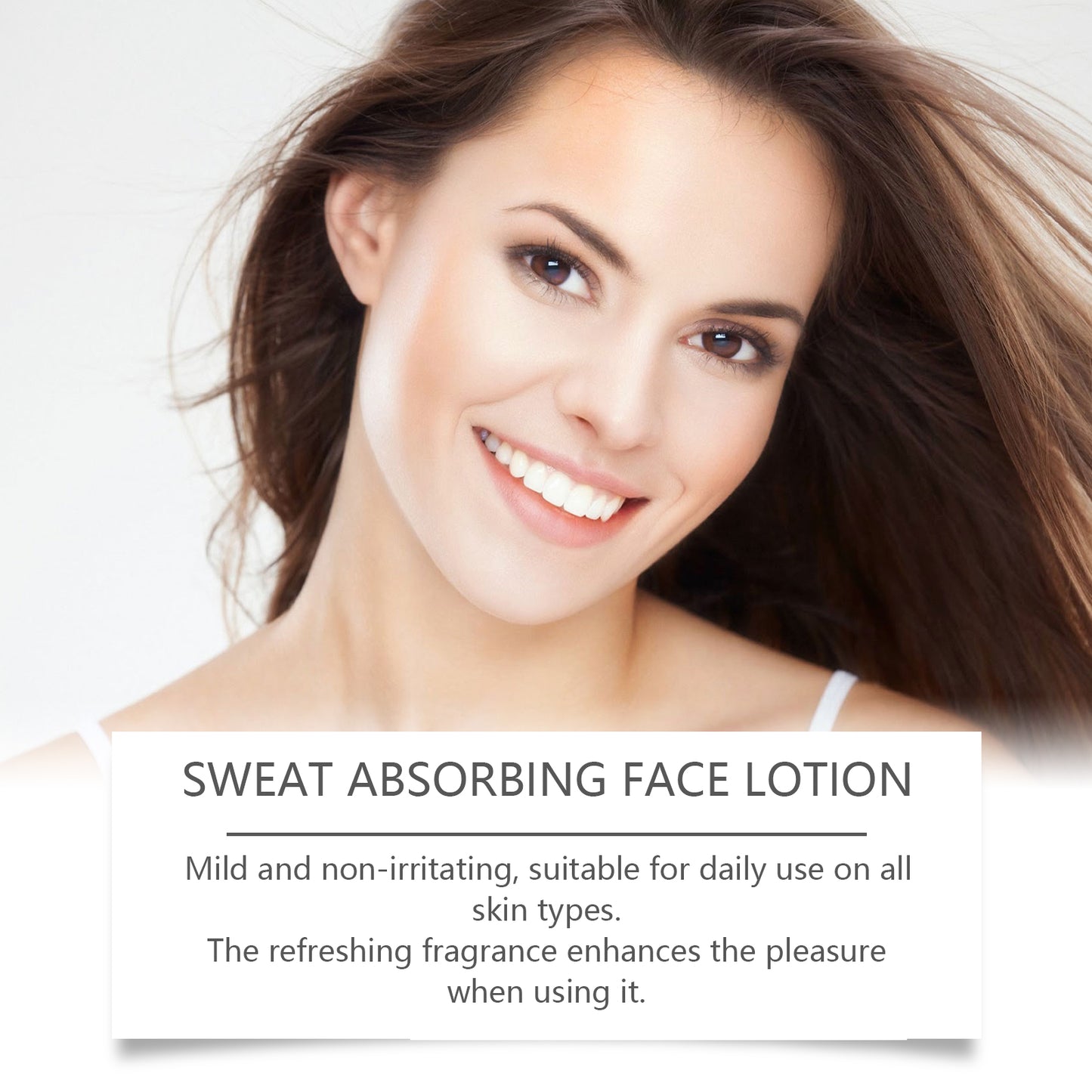 Moisturizing Anti-Sweat Facial Lotion for Pore Tightening & Oil Control