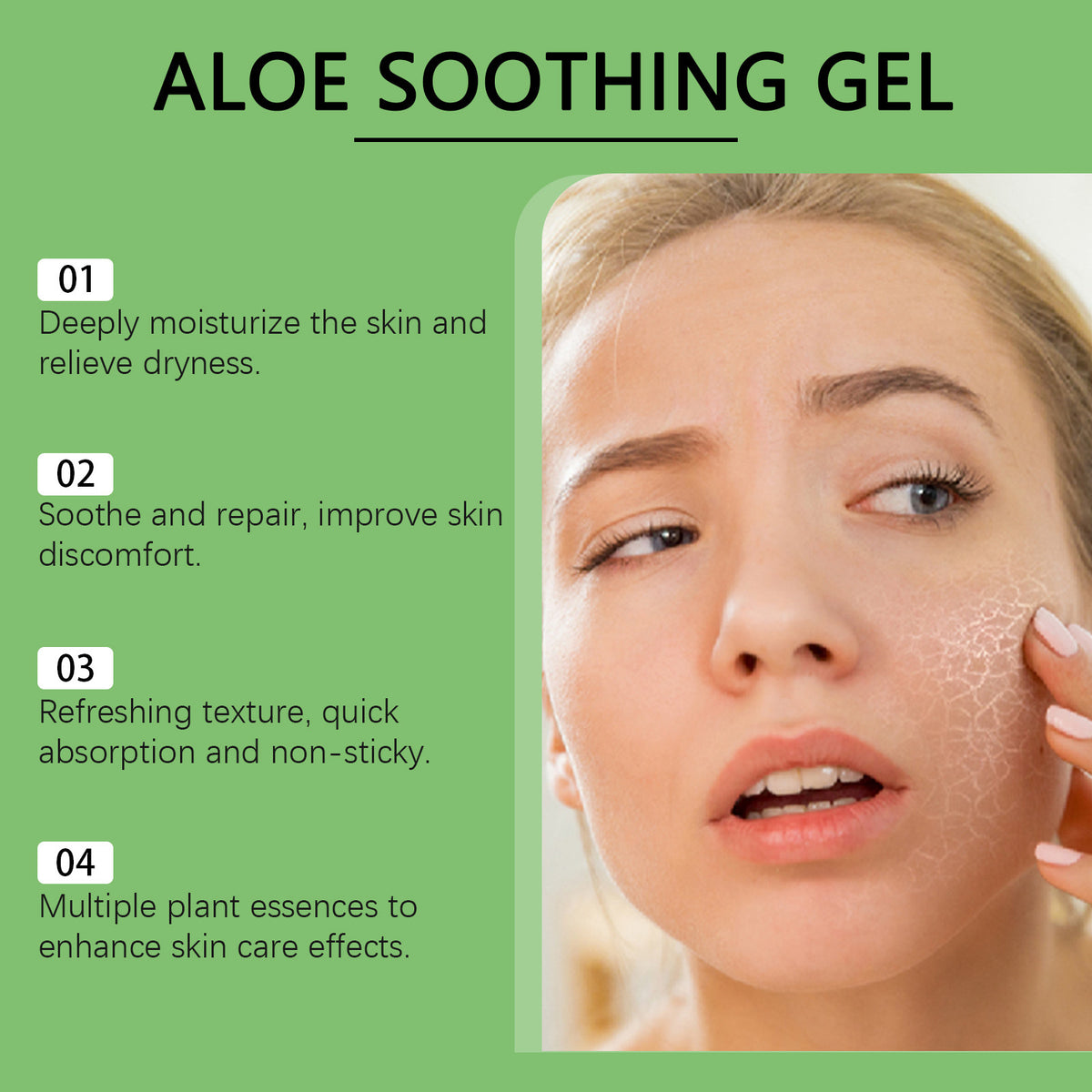 After Sun Exposure, Skin Care Is Dry, Moisturizing, Refreshing And
