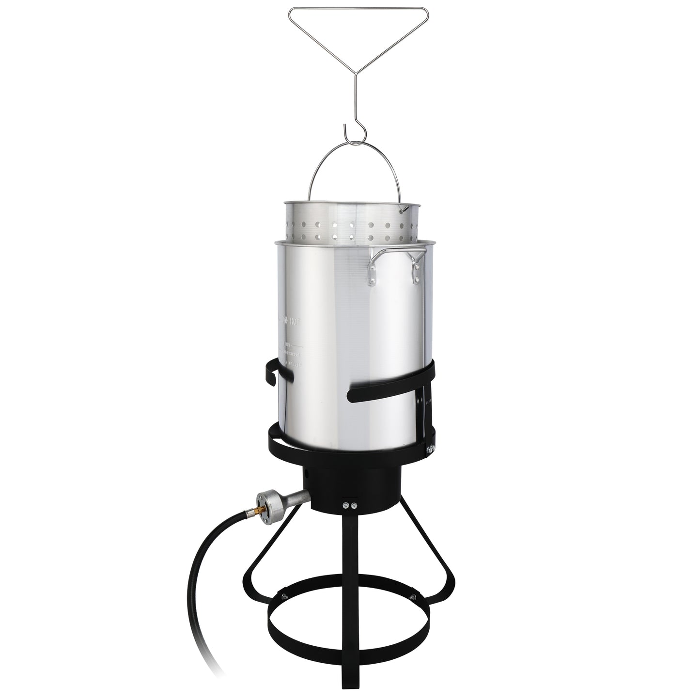 30QT Turkey Fryer & 10QT Fish Pot Set - Outdoor Cooking