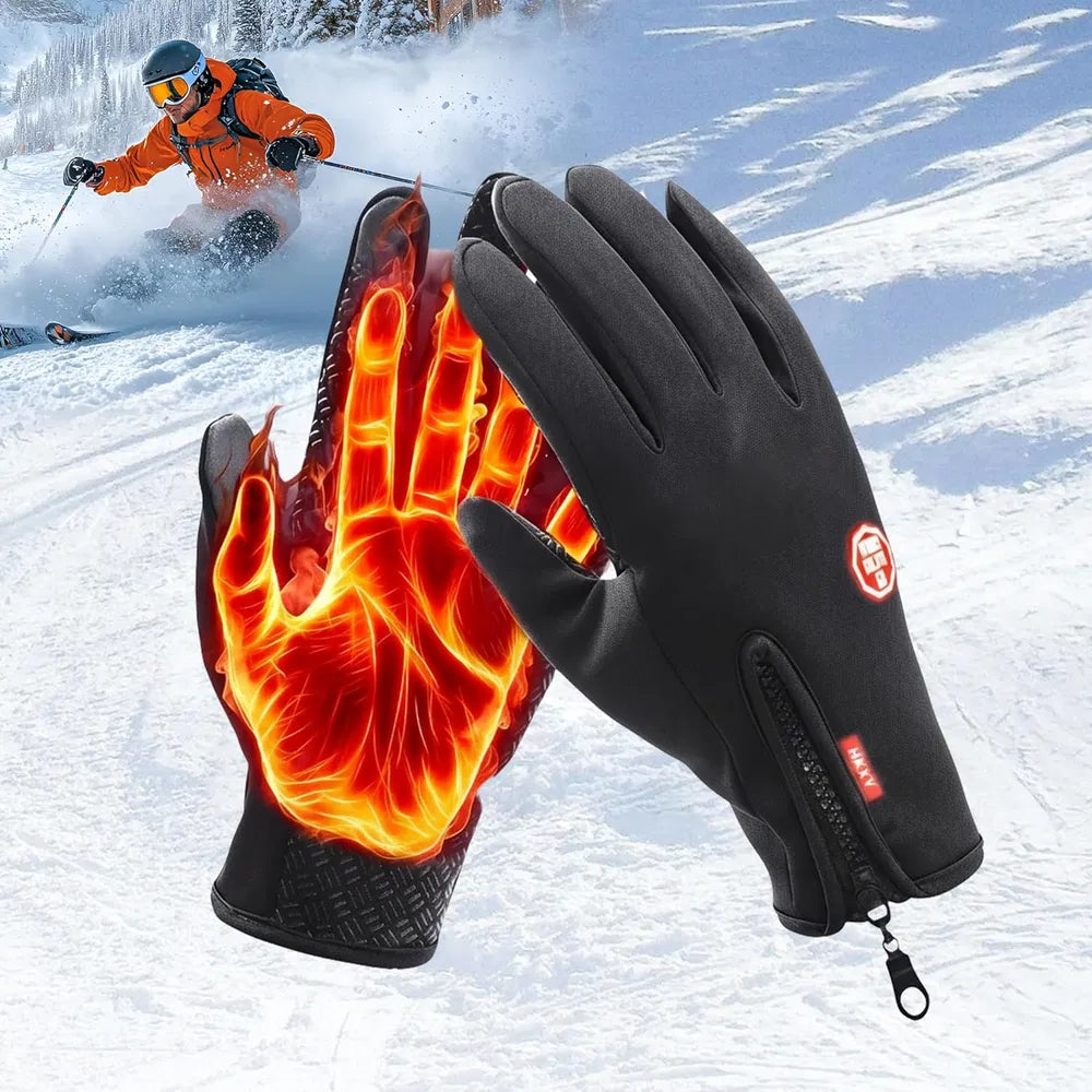 Waterproof Thermal Winter Gloves for Cycling, Hiking & Outdoor Sports